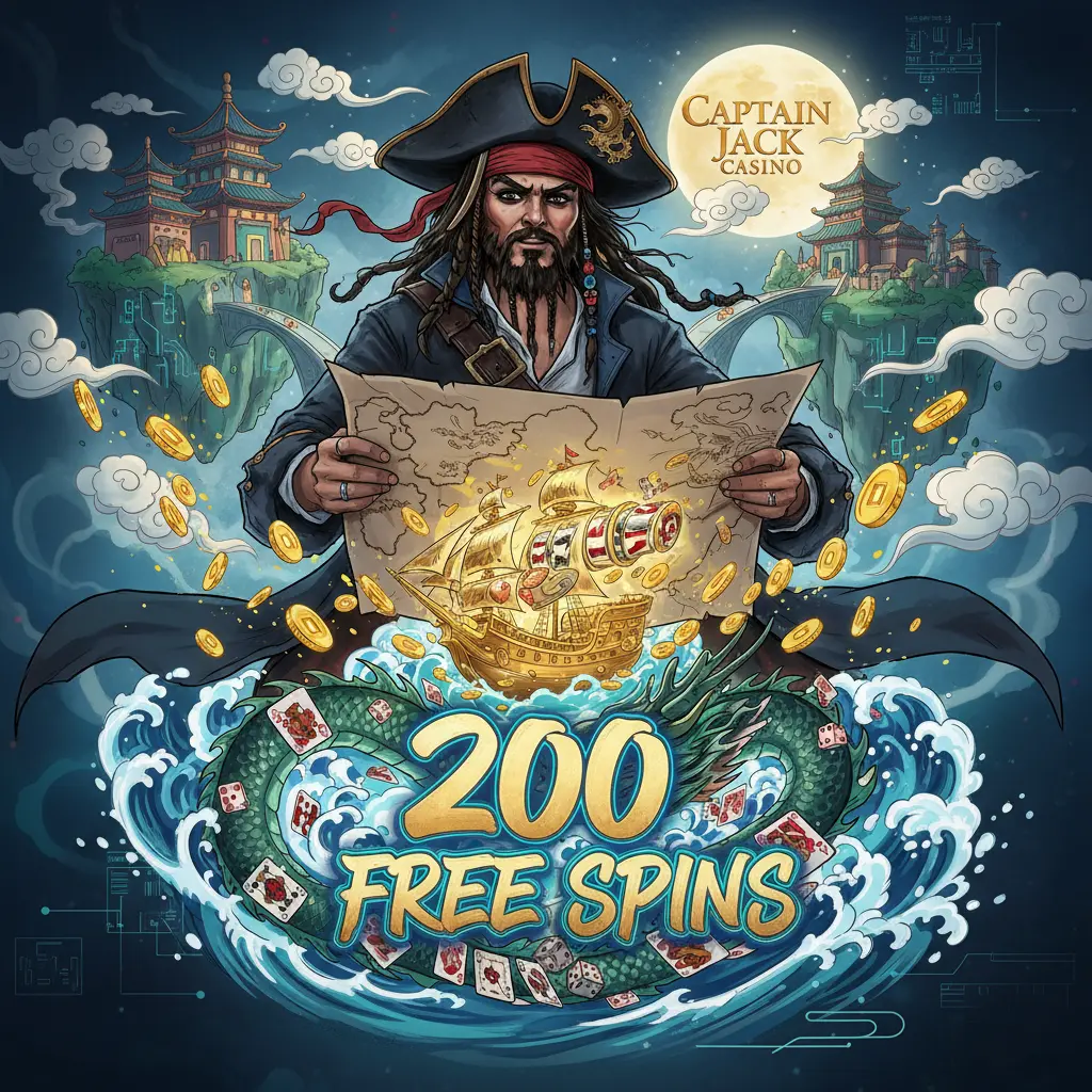 200 free spins - Captain