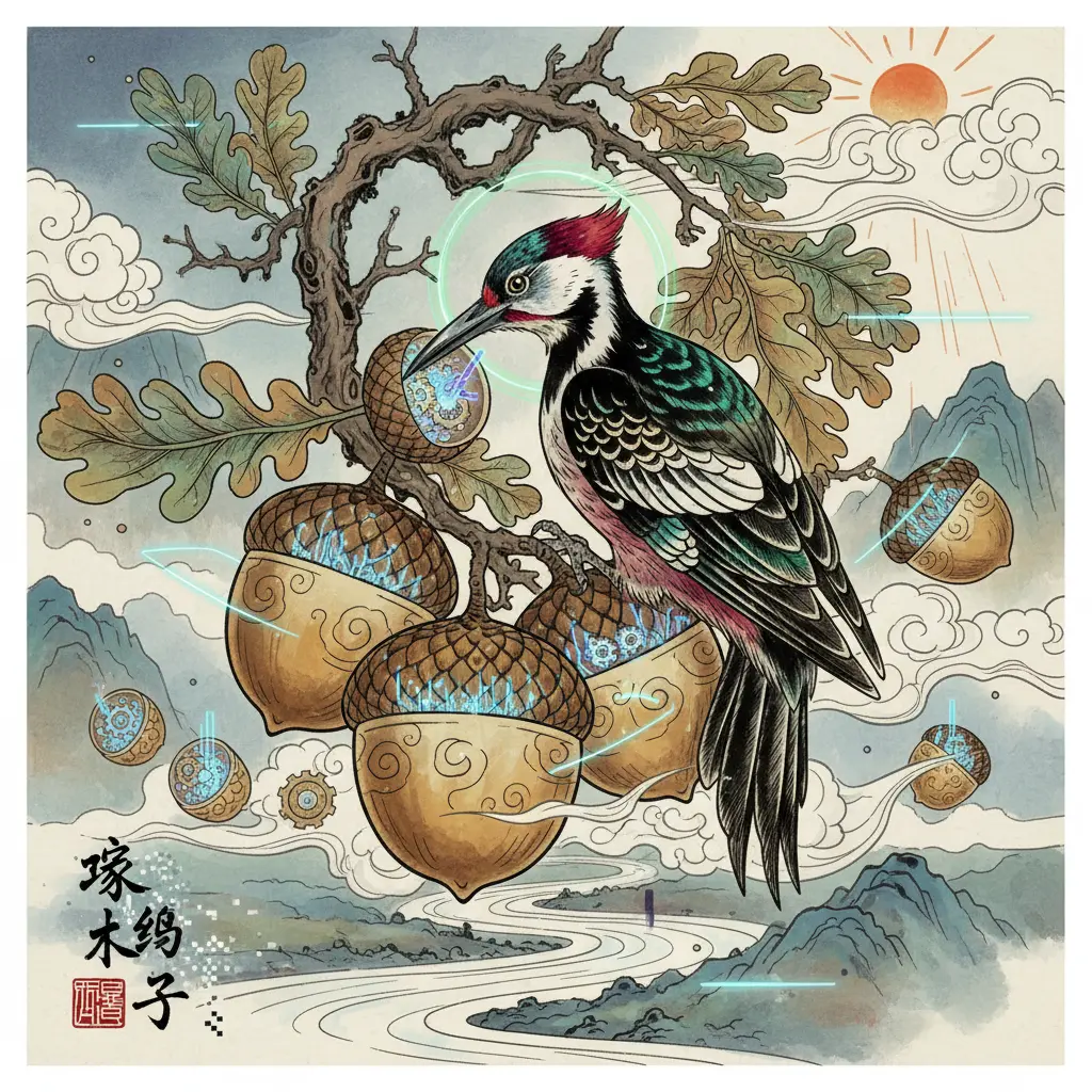 Acorns - Woodpeckers