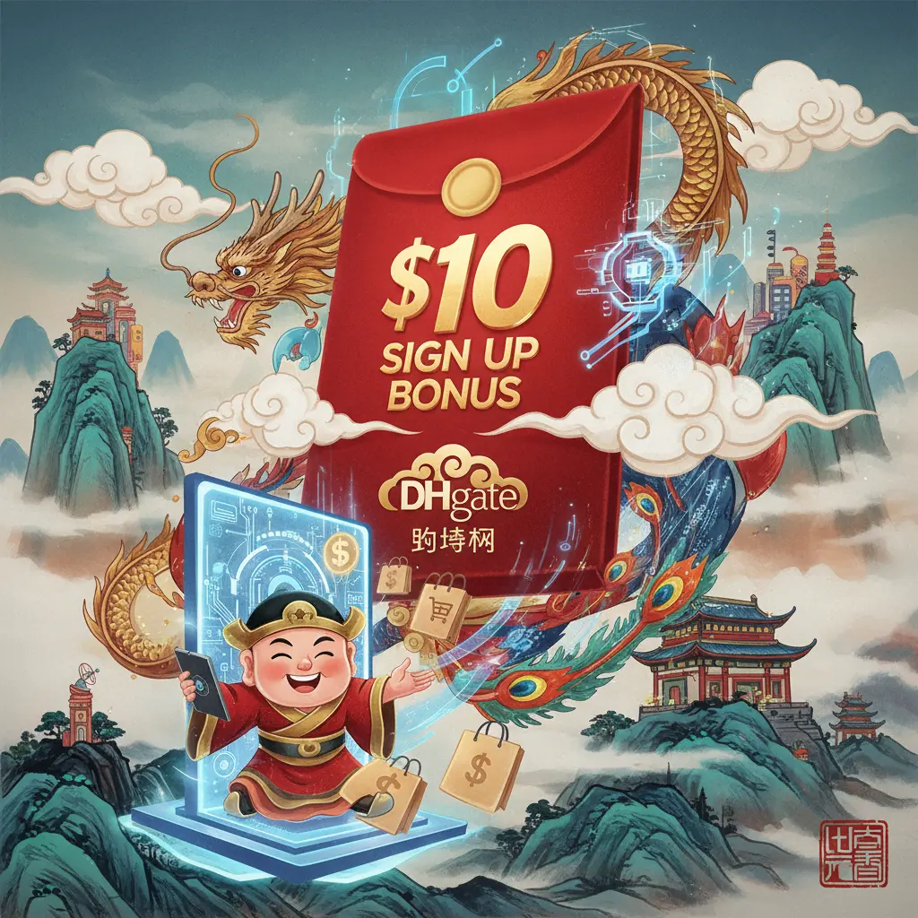 $10 sign up bonus - DHgate