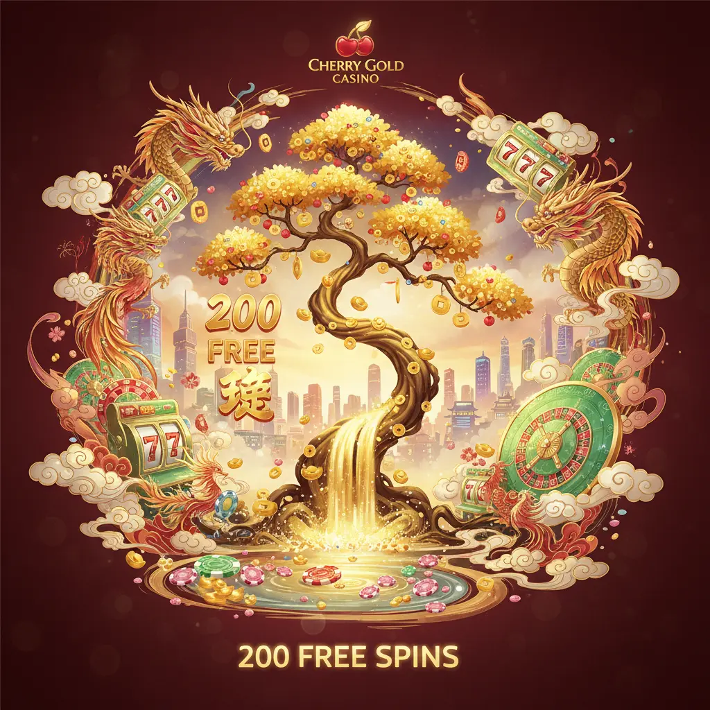 200 free spins - Cherry