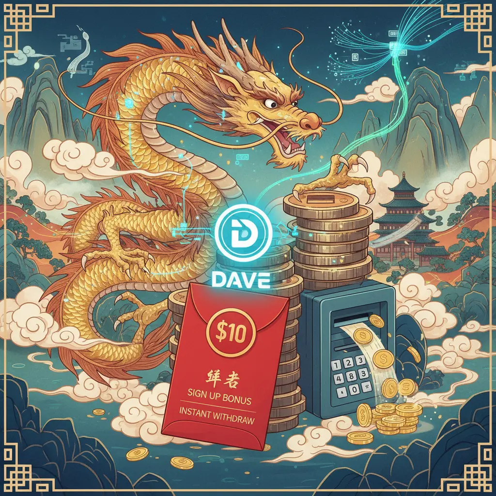 $10 sign up bonus instant withdraw - Dave