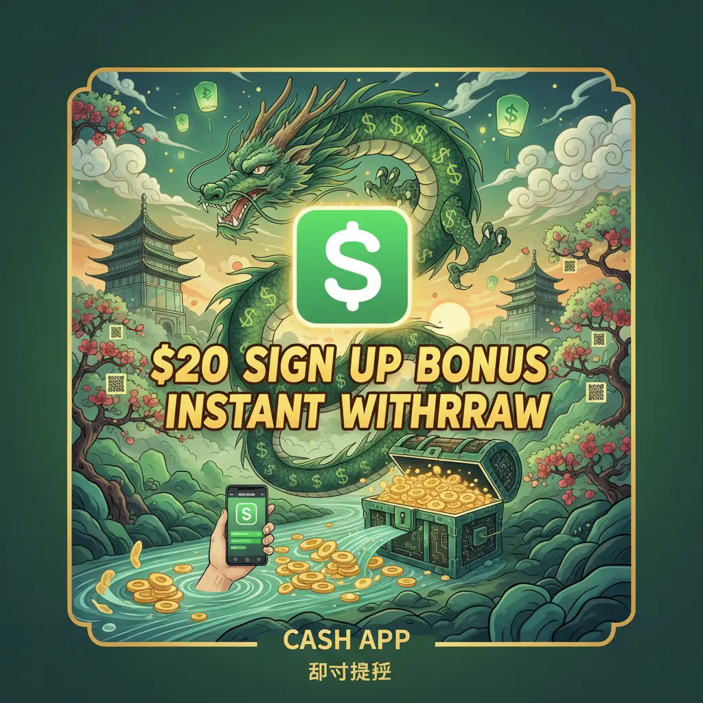 $20 sign up bonus instant withdraw - Cash