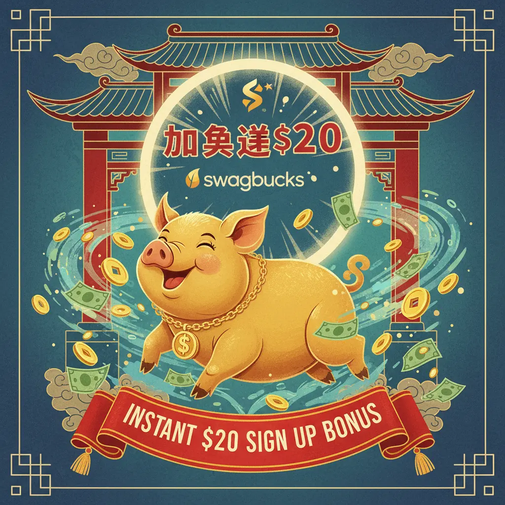 instant $20 sign up bonus - Swagbucks